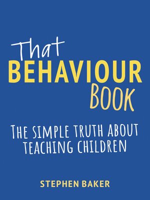 cover image of That Behaviour Book